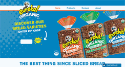 Desktop Screenshot of eurekabread.com